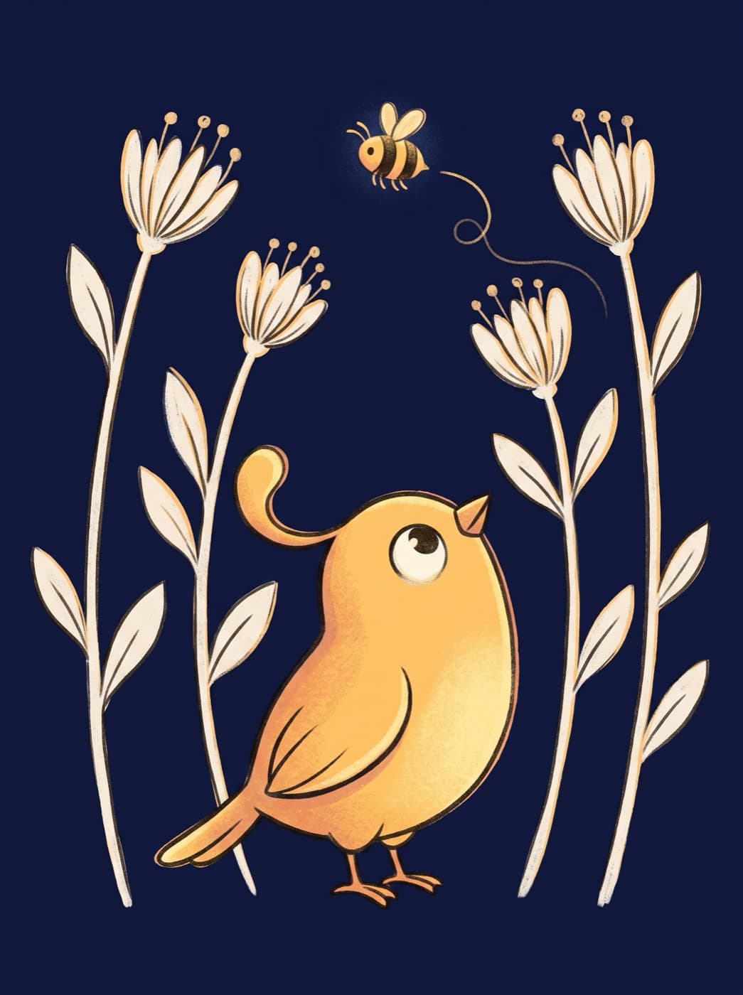 The cover of the journey Following the bee